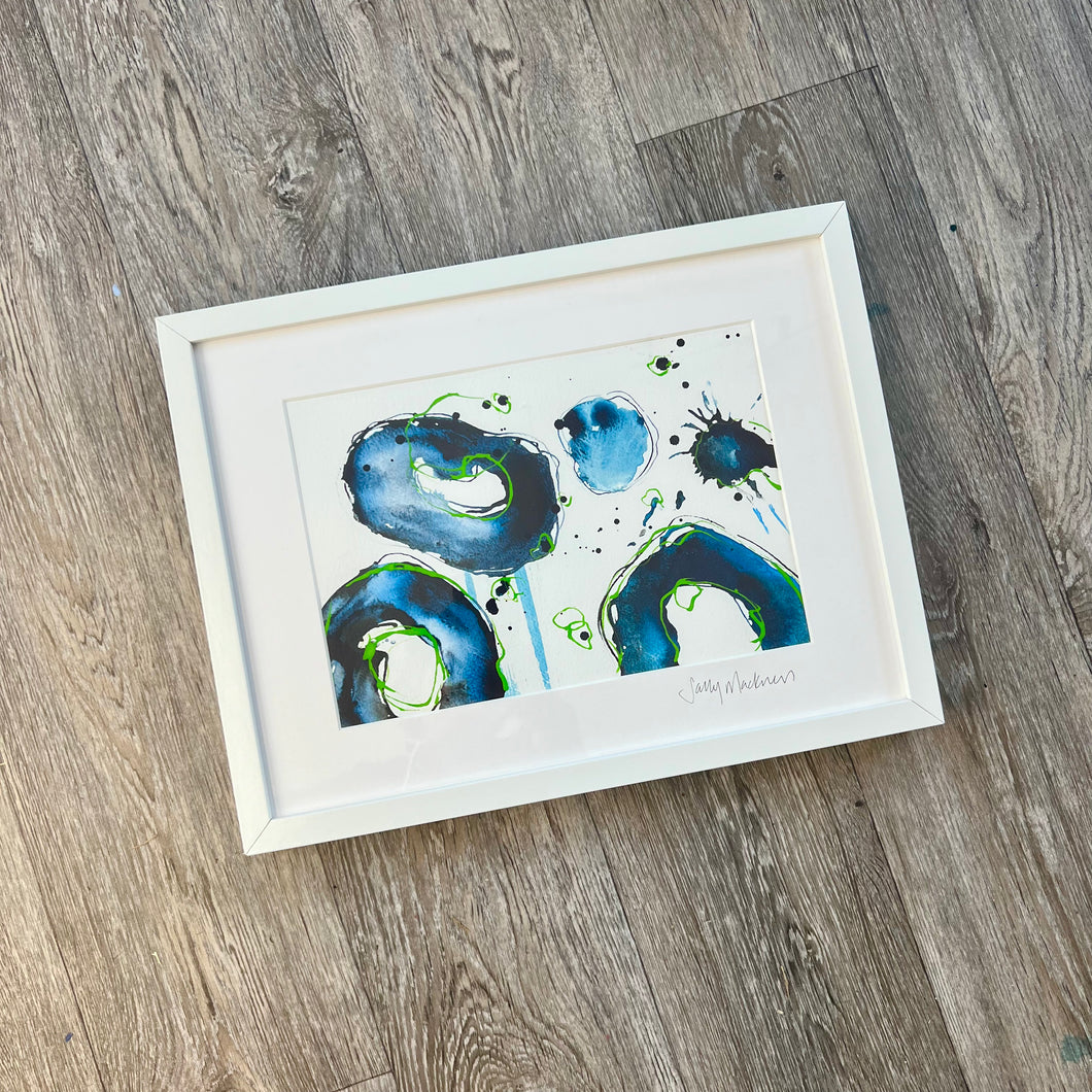 ‘Coastal Splash’ - framed painting