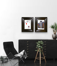 Two ‘Little Houses’ - framed paintings