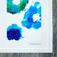 ‘Into the Blue’ - framed painting