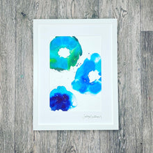 ‘Into the Blue’ - framed painting