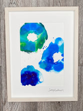 ‘Into the Blue’ - framed painting